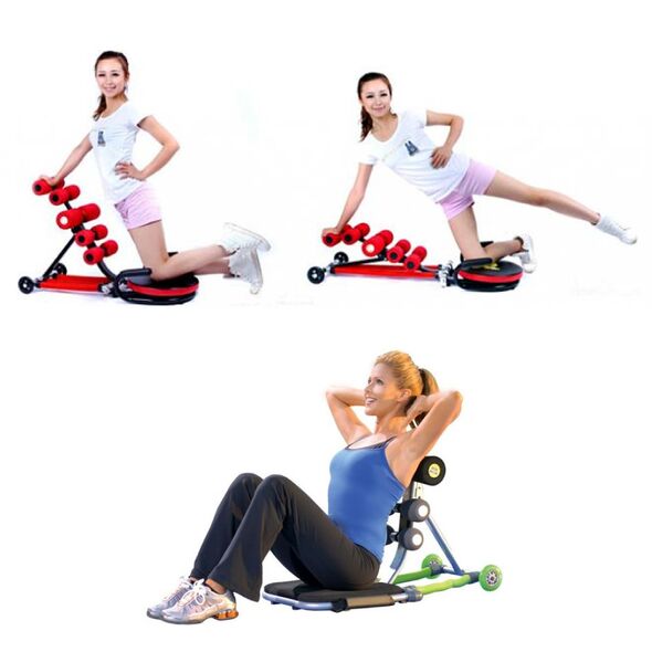 Total-core-slim-tone جهاز رياضي لتمارين شد عضلات البطن